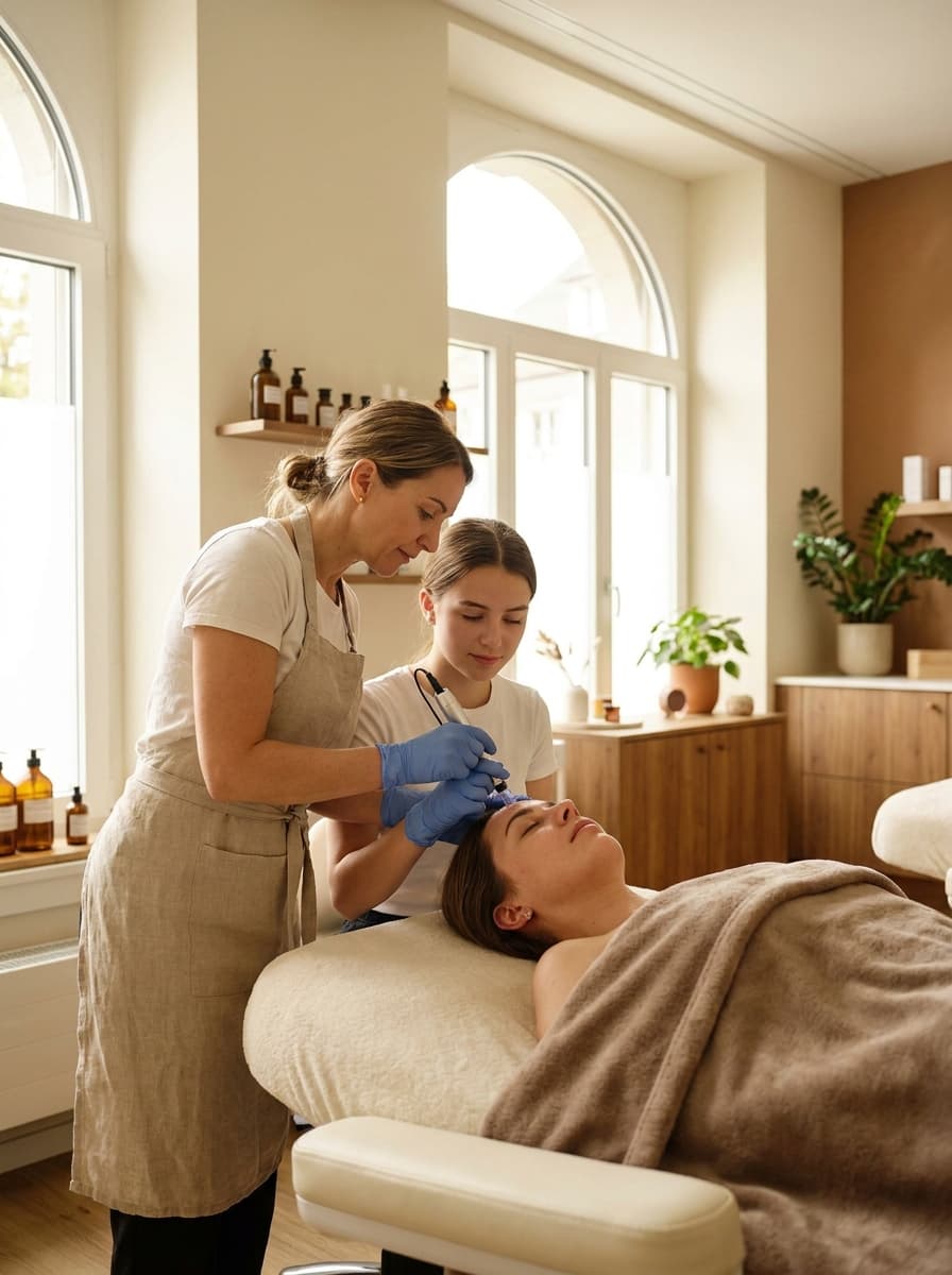 Microneedling-Schulung im Studio